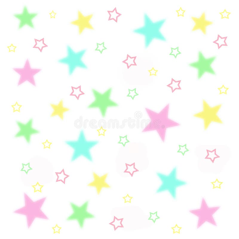 Fuzzy baby stars