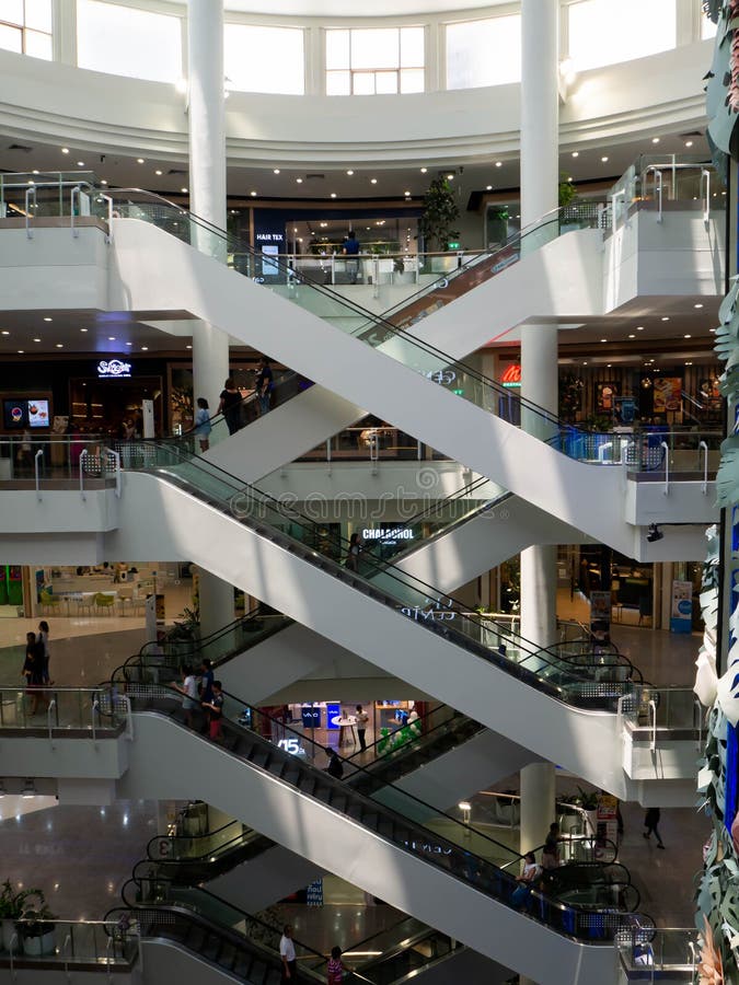 Fuzzy Stairs,Central Rama3shopping Mall ,bangkok,thailand Editorial ...