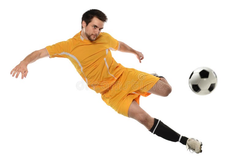 Fußball-Spieler in der Aktion stockfotos Fußball-Spieler in der Aktion stockfotos