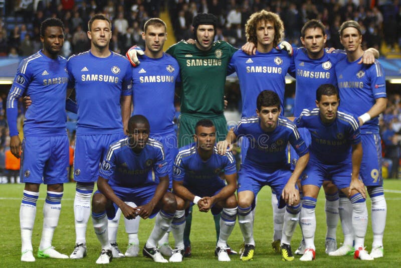 Fußball UEFA-Meister-Liga Chelsea V Juventus lizenzfreies stockbild Fußball UEFA-Meister-Liga Chelsea V Juventus lizenzfreies stockbild