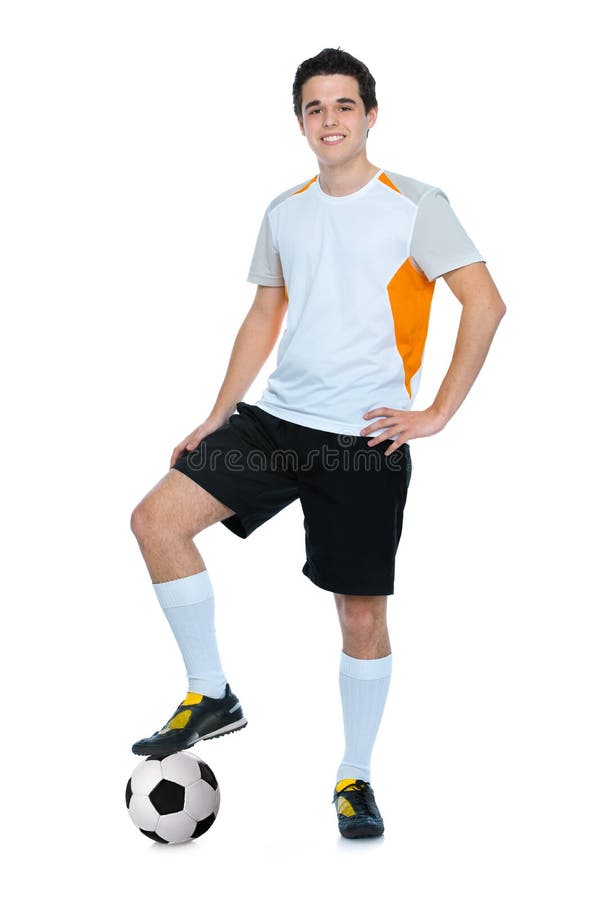 Fußballspieler lizenzfreies stockbild Fußballspieler lizenzfreies stockbild