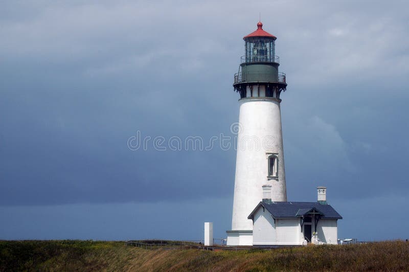 fyr oregon arkivbild fyr oregon arkivbild