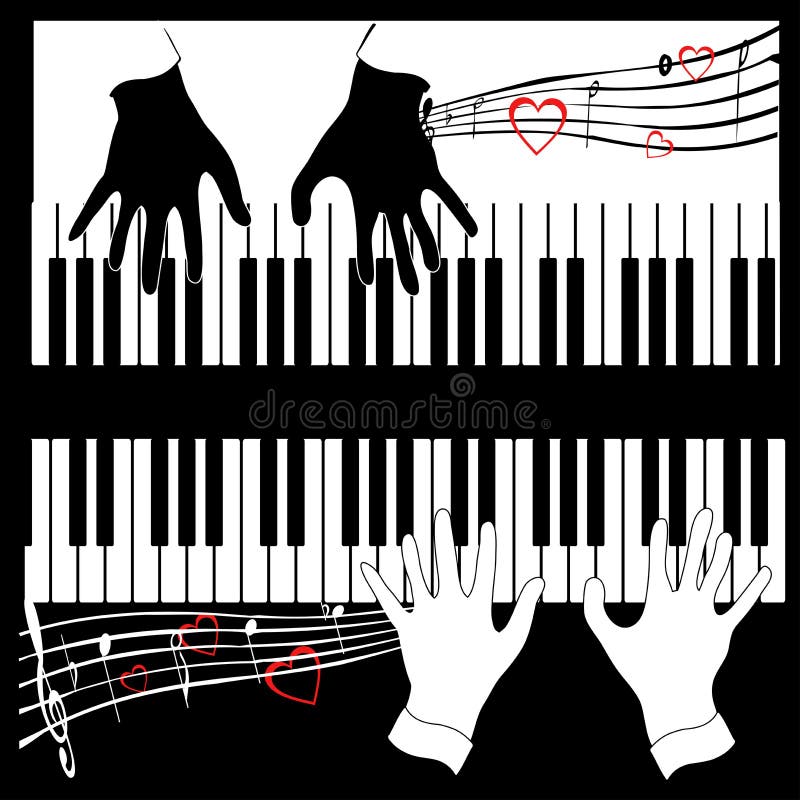 fyra handmusikljud royaltyfri illustrationer fyra handmusikljud royaltyfri illustrationer