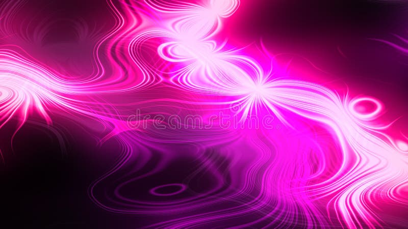 Färgade rosa magentafärgad svart för vibrerande neon modellbakgrund med belysningstrålar royaltyfri illustrationer