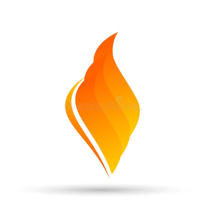 Färgrik design för vektor för beståndsdelar för natur för symbol för symbol för energi för flammalogobrand på vit bakgrund royaltyfri illustrationer Färgrik design för vektor för beståndsdelar för natur för symbol för symbol för energi för flammalogobrand på vit bakgrund royaltyfri illustrationer