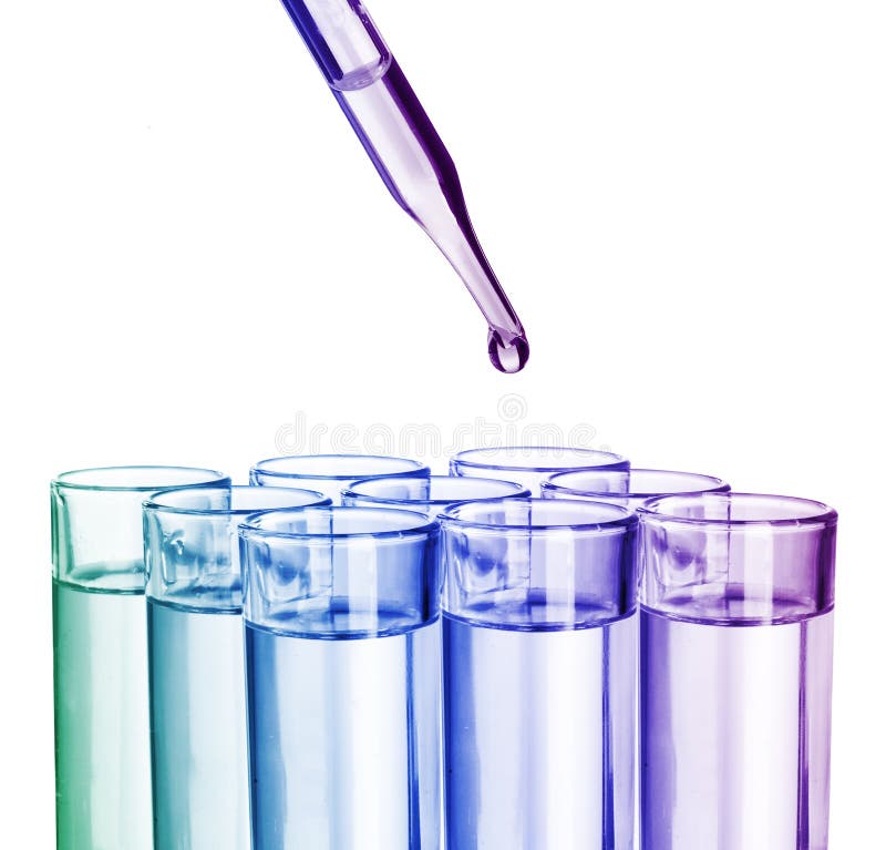 färgrik pipette för kemikalieer arkivfoto färgrik pipette för kemikalieer arkivfoto