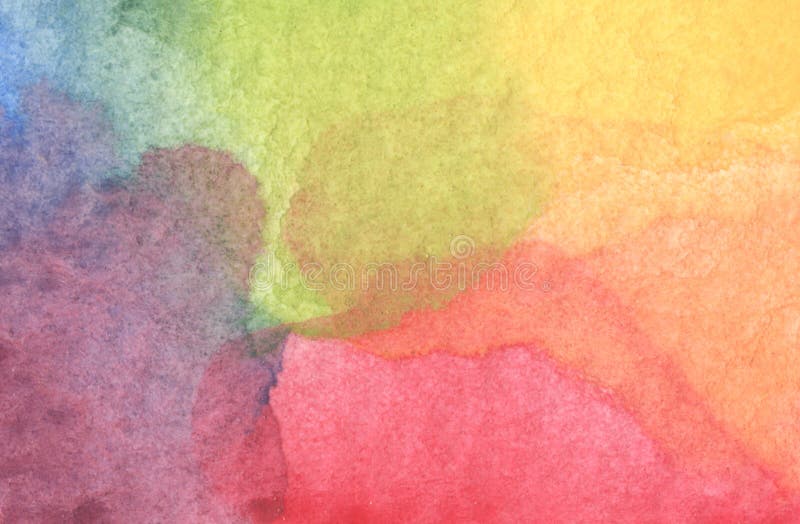 Färgrik regnbågevattenfärgbakgrund - abstrakt textur vektor illustrationer Färgrik regnbågevattenfärgbakgrund - abstrakt textur vektor illustrationer