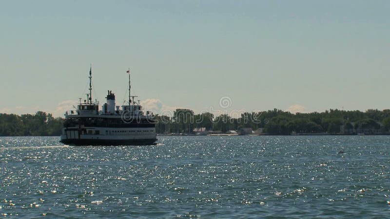 Färja till den Toronto ön, Ontario, Kanada