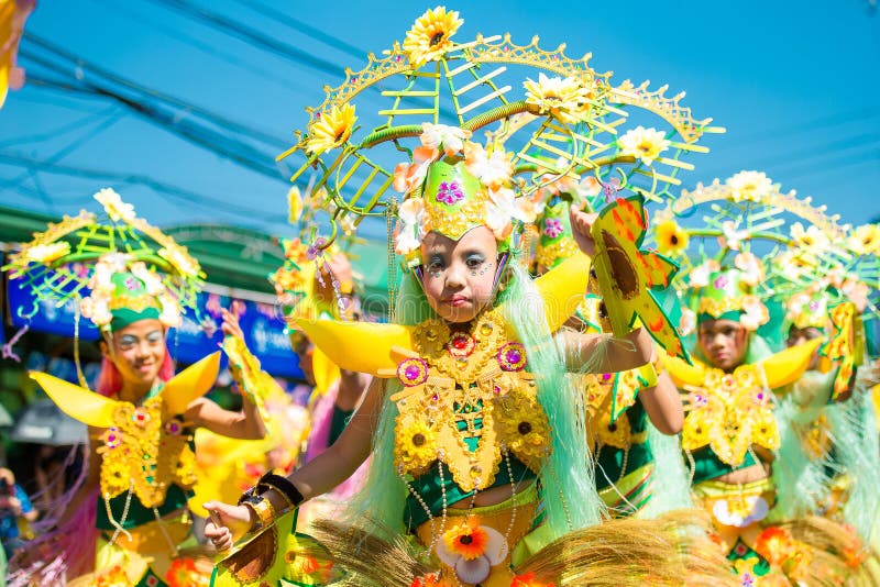 27 février 2015 Baguio, Philippines Baguio Citys Panagbenga F photographie stock 27 février 2015 Baguio, Philippines Baguio Citys Panagbenga F photographie stock