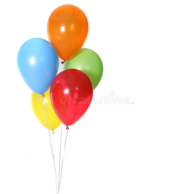 födelsedagberöm för 5 ballonger arkivbilder födelsedagberöm för 5 ballonger arkivbilder