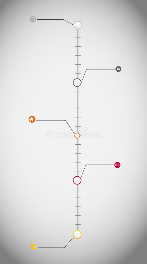 För affärsmall för Timeline infographic vektor royaltyfri illustrationer För affärsmall för Timeline infographic vektor royaltyfri illustrationer