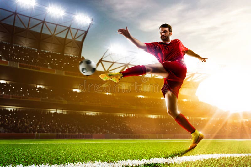 för bildspelare för uppgift full isloted studio för fotboll arkivbild för bildspelare för uppgift full isloted studio för fotboll arkivbild