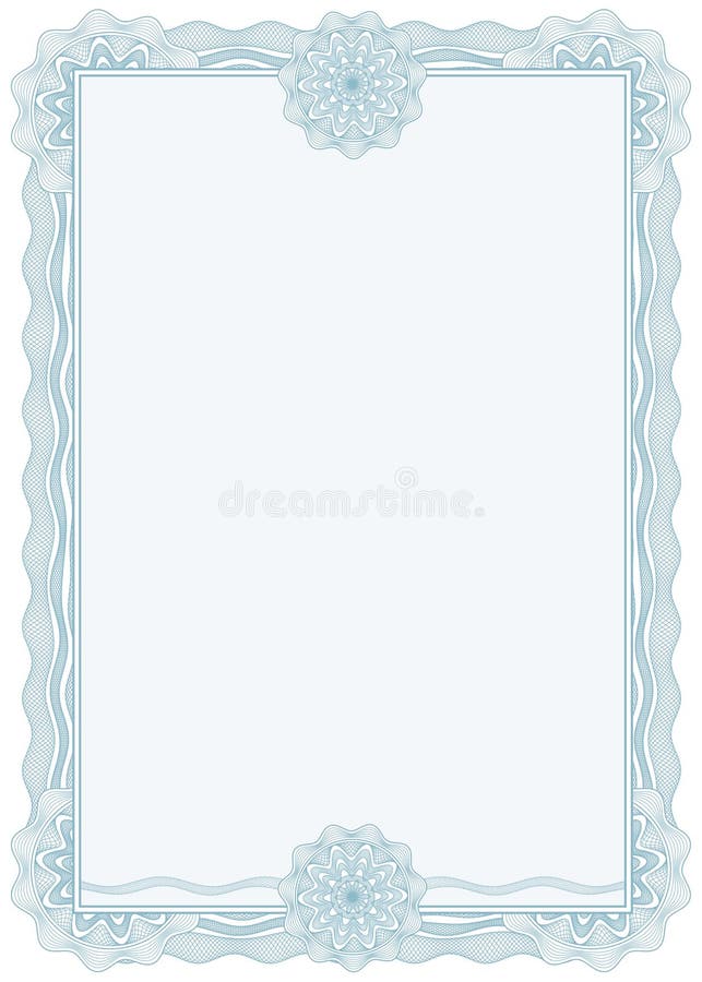 för certifikatdiplom för kant a4 vektor royaltyfri illustrationer för certifikatdiplom för kant a4 vektor royaltyfri illustrationer