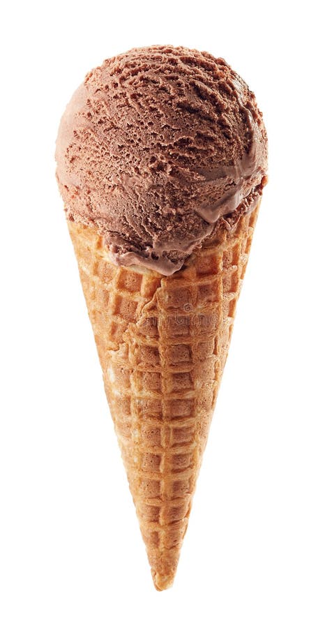 is för chokladkottekräm arkivfoto is för chokladkottekräm arkivfoto