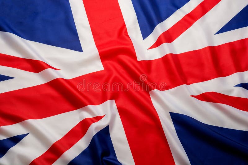Closeup beautifully wavingof UK British flag Union Jack flag background. Closeup beautifully wavingof UK British flag Union Jack flag background.