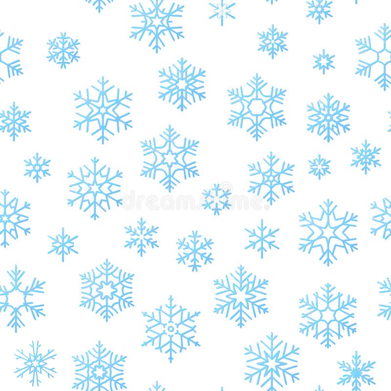 För feriegarnering för glad jul bakgrund för effekt Sömlös modellmall för blå snöflinga 10 eps vektor illustrationer För feriegarnering för glad jul bakgrund för effekt Sömlös modellmall för blå snöflinga 10 eps vektor illustrationer