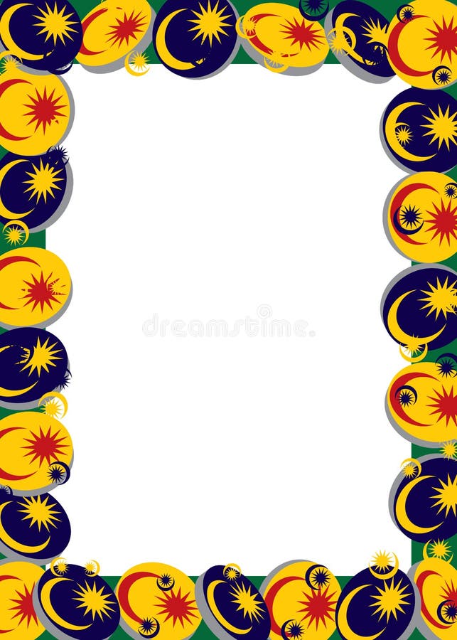 för flaggacirkel för 3d Malaysia ram för beståndsdel stock illustrationer för flaggacirkel för 3d Malaysia ram för beståndsdel stock illustrationer