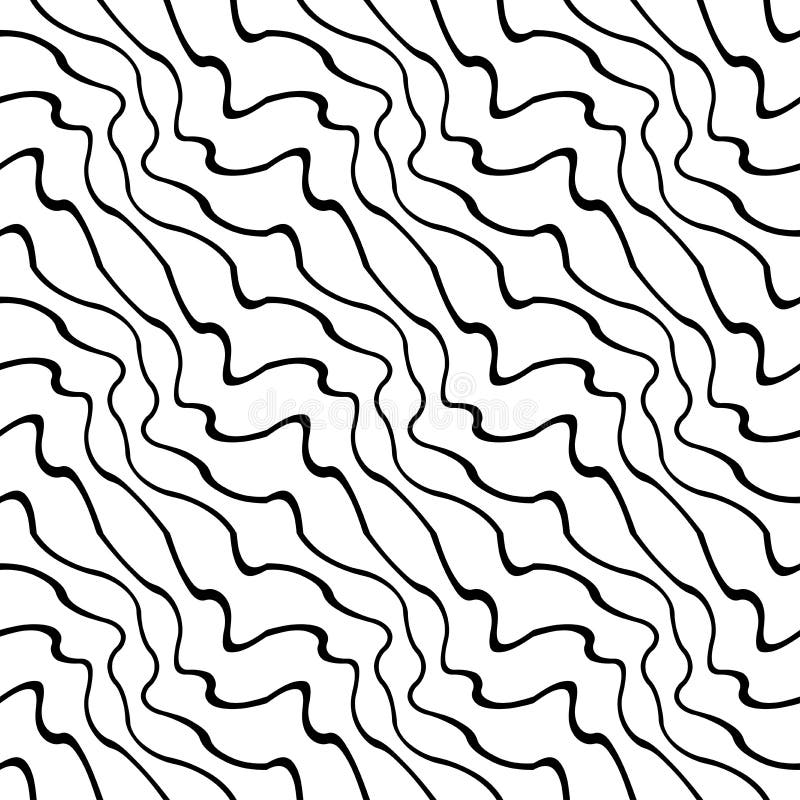 För geometrimodell för vektor moderna sömlösa band, svartvitt abstrakt begrepp
