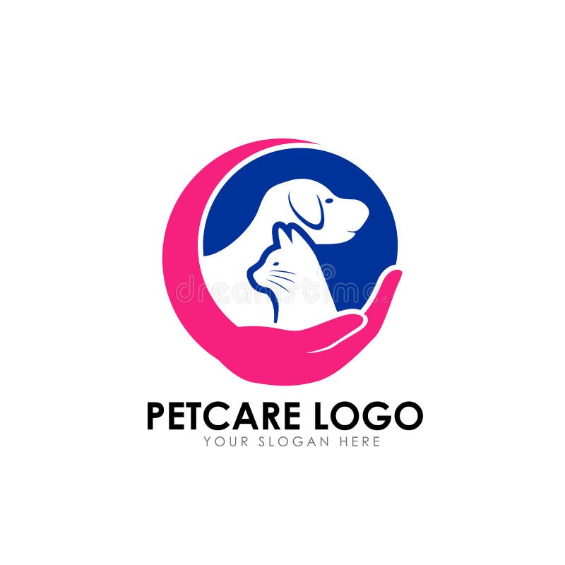 För logodesign för älsklings- omsorg mall älsklings- illustration för bilvektorsymbol vektor illustrationer För logodesign för älsklings- omsorg mall älsklings- illustration för bilvektorsymbol vektor illustrationer