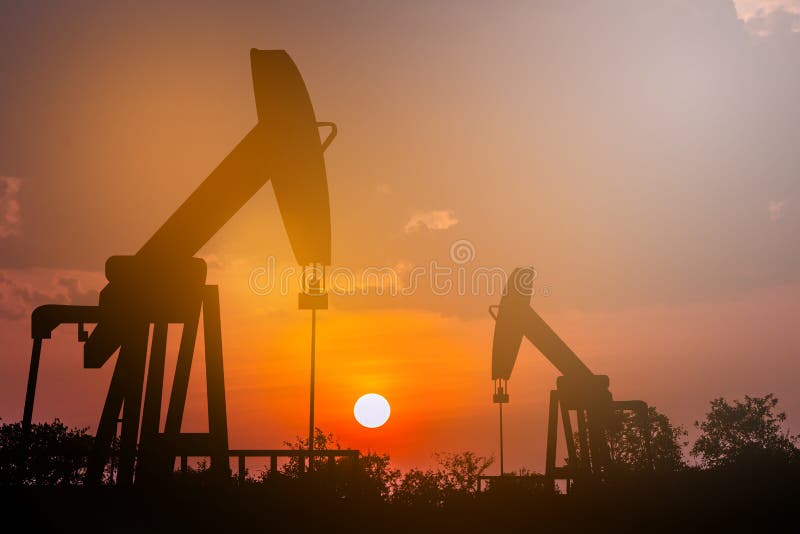 För oljeplattformenergi för olje- pump industriell maskin för oljor i