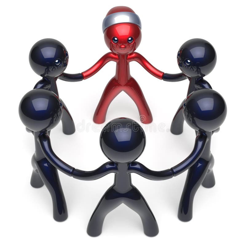 För Santa för ledare för teamwork för helgdagsafton för ` s för nytt år tecken för man hatt vektor illustrationer För Santa för ledare för teamwork för helgdagsafton för ` s för nytt år tecken för man hatt vektor illustrationer