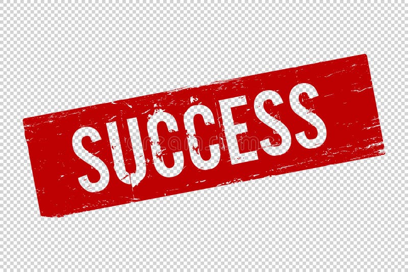 För Successsquare för Grunge röd stämpel för skyddsremsa gummi stock illustrationer För Successsquare för Grunge röd stämpel för skyddsremsa gummi stock illustrationer
