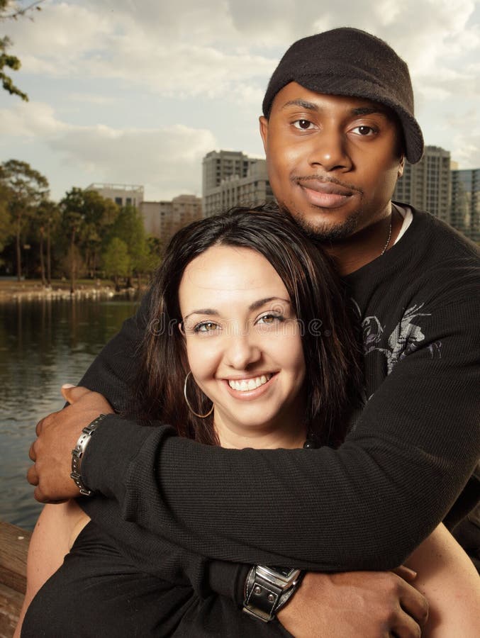förbunden interracial arkivfoto förbunden interracial arkivfoto