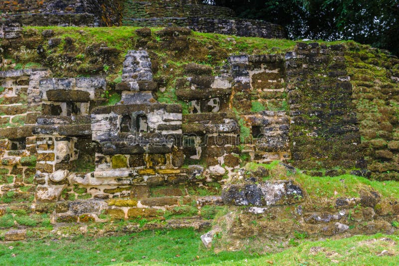 Fördärvar av Tulum royaltyfri bild