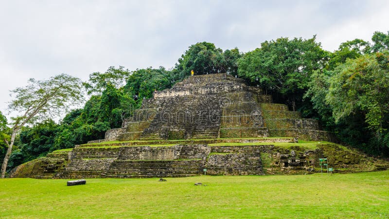 Fördärvar av Tulum arkivbilder