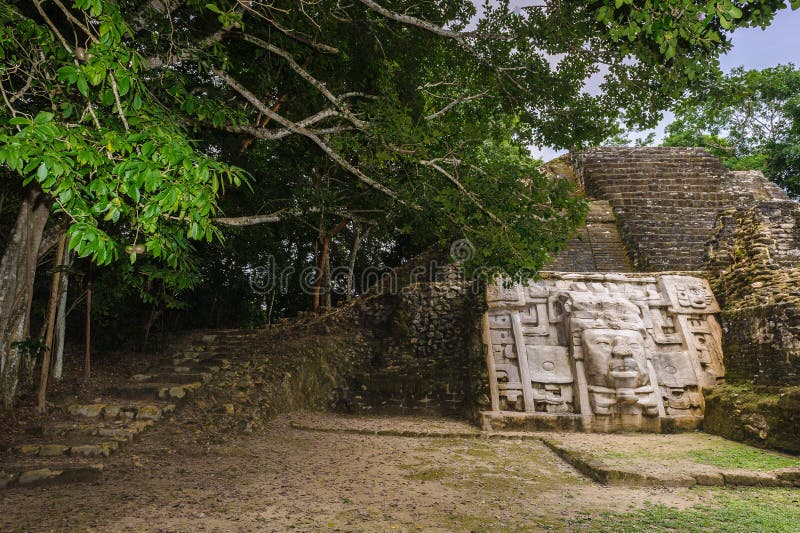 Fördärvar av Tulum fotografering för bildbyråer