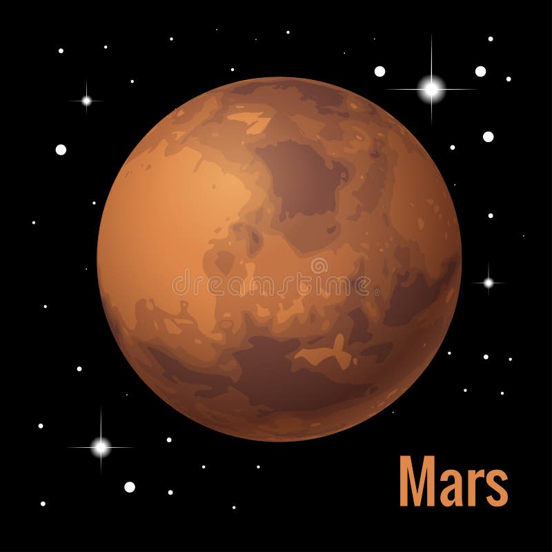 Fördärvar vektorillustrationen för planeten 3d Högkvalitativa isometriska solsystemplaneter vektor illustrationer