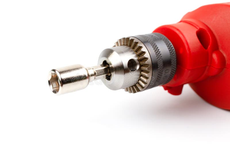 FÖRHÄXA för drillborrbiten för drev den magnetiska chauffören för håligheten och den elektriska drillborren fotografering för bildbyråer FÖRHÄXA för drillborrbiten för drev den magnetiska chauffören för håligheten och den elektriska drillborren fotografering för bildbyråer