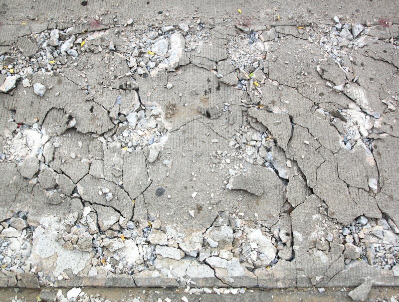 Förstörelse för cementbrottyttersida arkivbilder