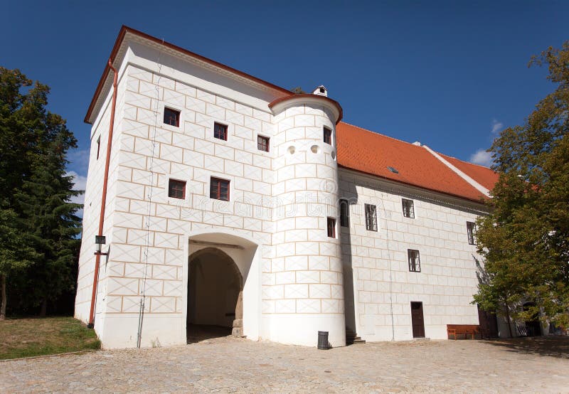 Führen Sie Äußeres von Trebic-Kloster, UNESCO-Standort einzeln auf lizenzfreies stockbild Führen Sie Äußeres von Trebic-Kloster, UNESCO-Standort einzeln auf lizenzfreies stockbild