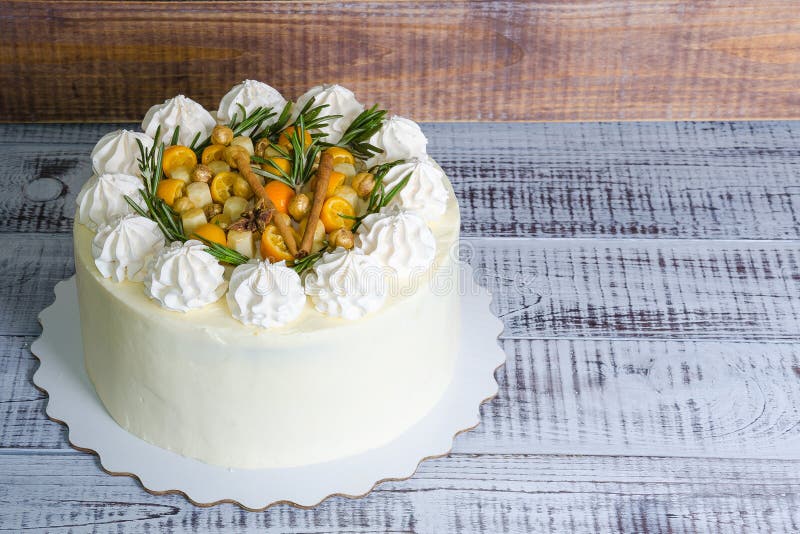 Gateau Au Fromage Creme Doux Avec L Anis Et Le Kumquat Photo Stock Image Du Doux Noisette