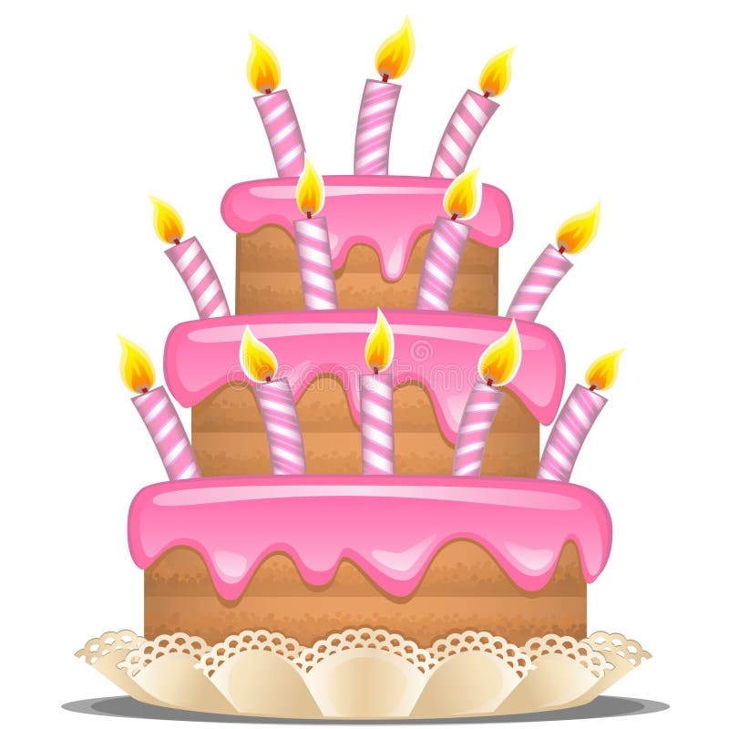 Gateau D Anniversaire Illustration De Vecteur Illustration Du Anniversaire Gateau D Anniversaire Illustration De Vecteur Illustration Du Anniversaire