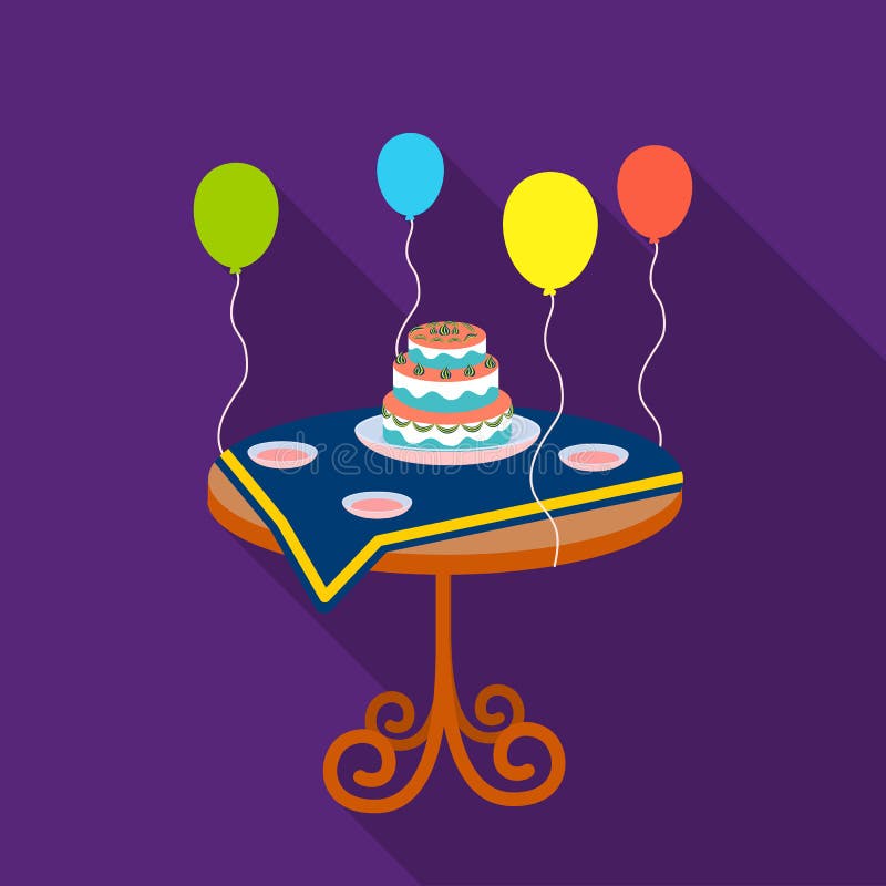 Gateau D Anniversaire Sur L Icone De Table Dans Le Style Plat D Isolement Sur Le Fond Blanc Vecteur D Actions De Symbole De Servi Illustration De Vecteur Illustration Du Reception Logo Gateau D Anniversaire Sur L Icone De Table Dans Le Style Plat D Isolement Sur Le Fond Blanc Vecteur D Actions De Symbole De Servi Illustration De Vecteur Illustration Du Reception Logo