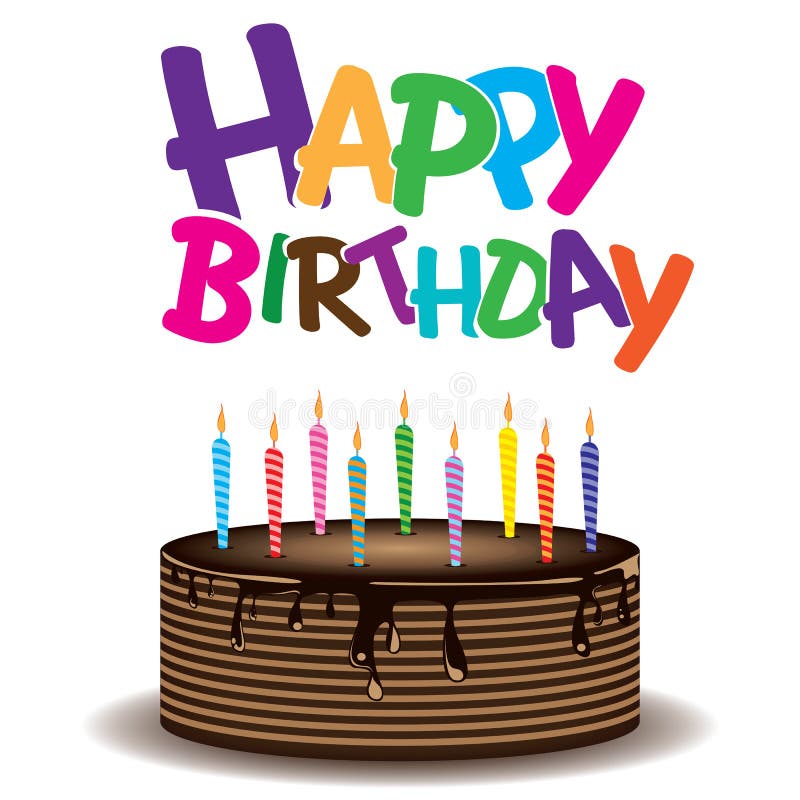 Gateau De Chocolat Et Joyeux Anniversaire Sur Le Fond Blanc Illustration De Vecteur Illustration Du Fond Doux Gateau De Chocolat Et Joyeux Anniversaire Sur Le Fond Blanc Illustration De Vecteur Illustration Du Fond Doux