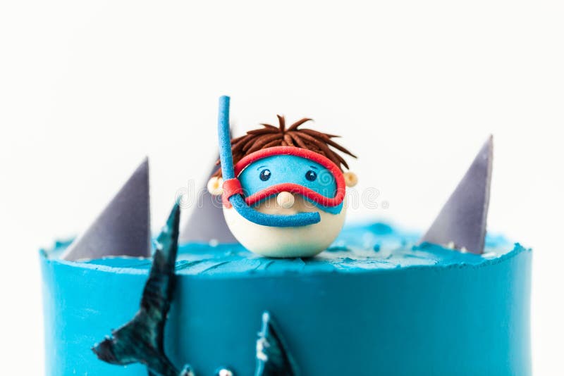 Gateau De Requin Photo Stock Image Du Homme Decorer