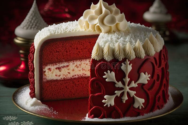 Gâteau de velours rouge