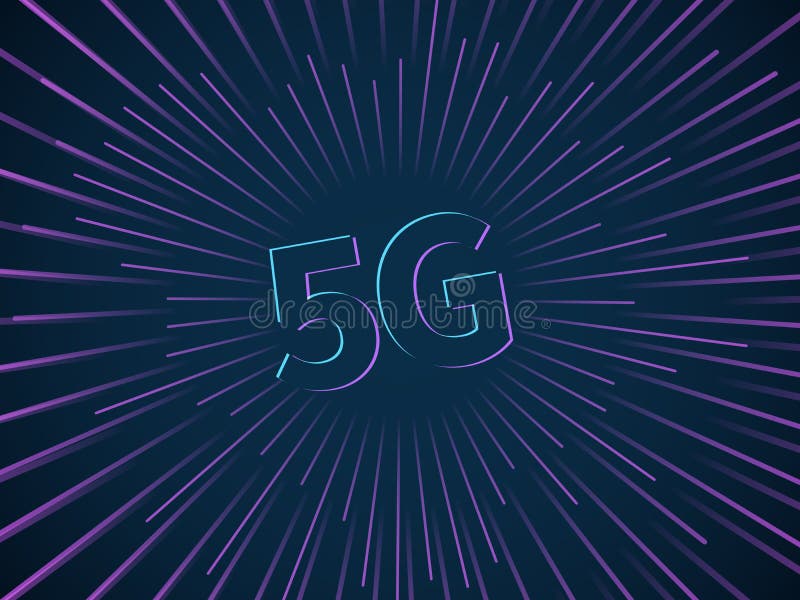5G connection. Wireless data transmission technology speed smartphone broadband network connect internet hotspot fast royalty free illustration 5G connection. Wireless data transmission technology speed smartphone broadband network connect internet hotspot fast royalty free illustration