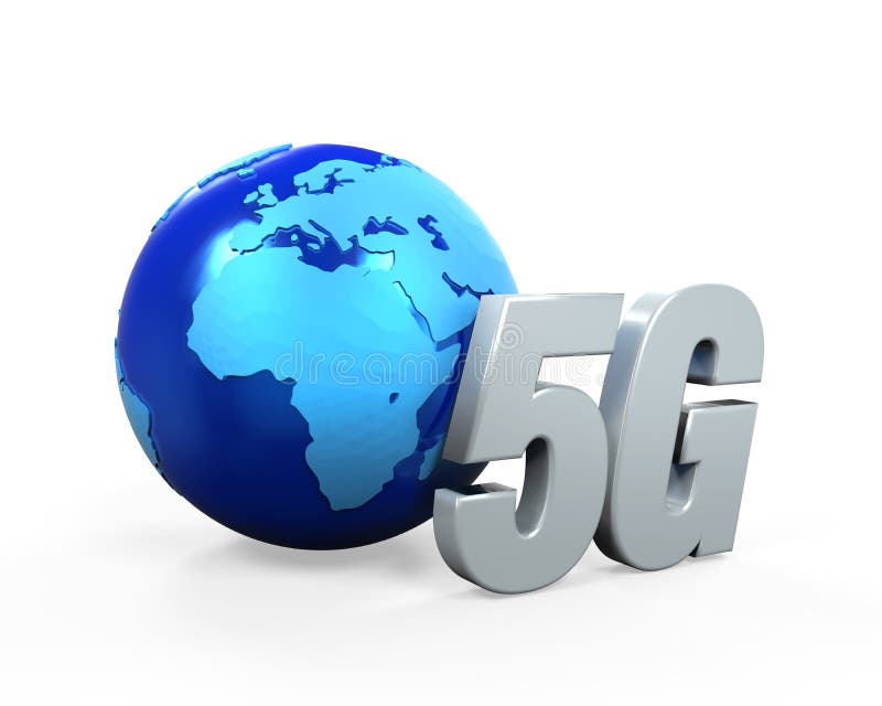 5G Network Icon royalty free illustration