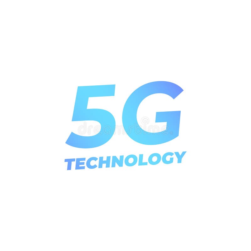 5G network wireless technology icon sign. 5G vector stock illustration
