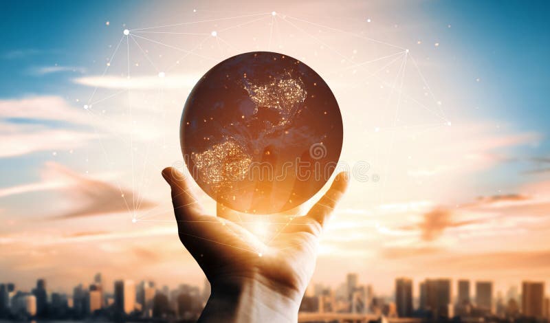 5g technologie de communication des uds de réseau internet images libres de droits