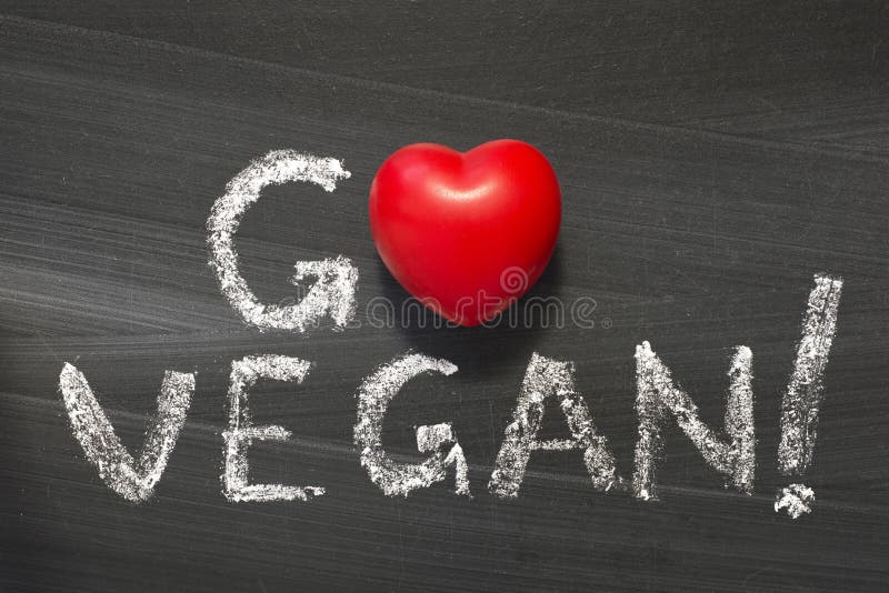 Ga veganist royalty-vrije stock fotografie Ga veganist royalty-vrije stock fotografie