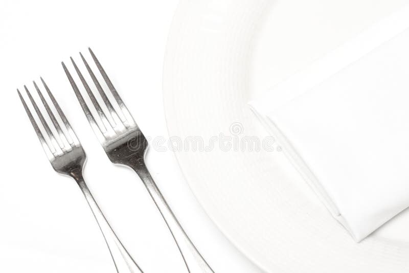 Gabeln stockfoto