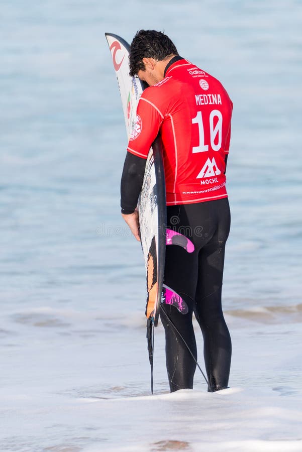 Gabriel Medina BRA royalty-vrije stock afbeelding Gabriel Medina BRA royalty-vrije stock afbeelding