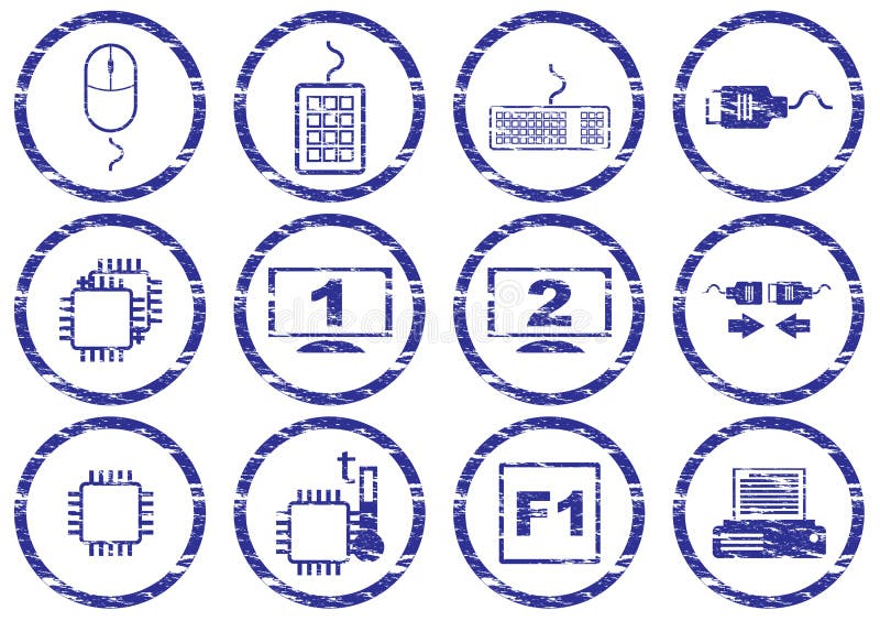 Gadget icons set. vector illustration