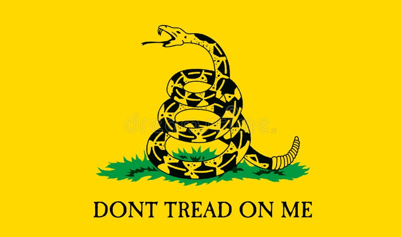 Gadsden Flag vector illustration