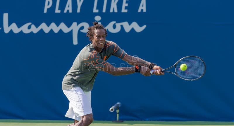 Gael Monfils zdjęcia royalty free Gael Monfils zdjęcia royalty free